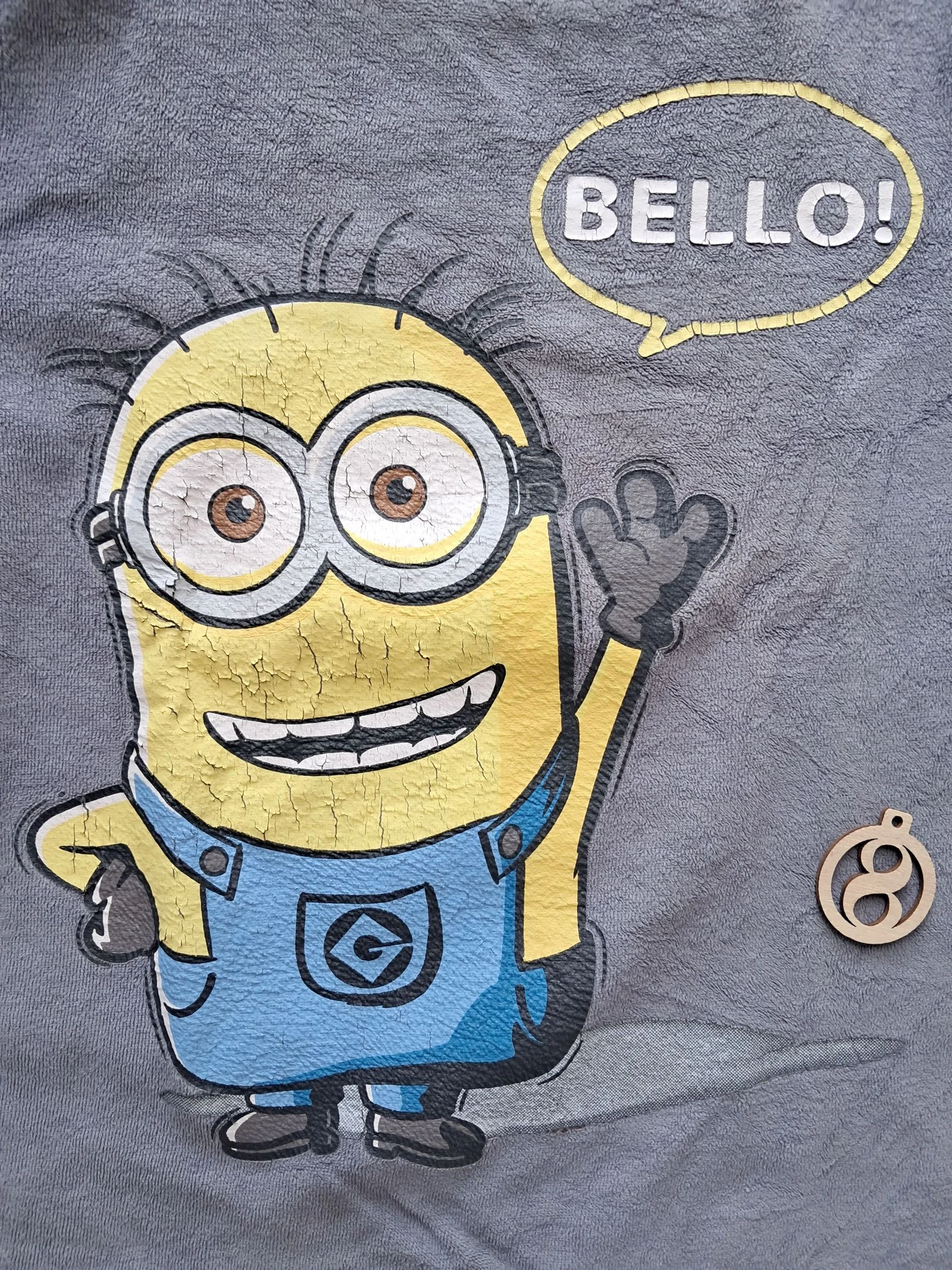 Pijama de terciopelo Minions talla 8 años – photo 3